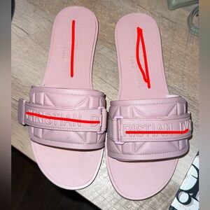 Blush Slide Sandals